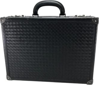 Bottega Veneta Tweedehands leren handtassen - Dames - Vintage Handtas - Zwart - ONE Size - Leer - Vintage