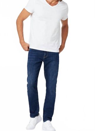 Mavi Zach Straight Leg Denim Jeans In Dark Feather Blue