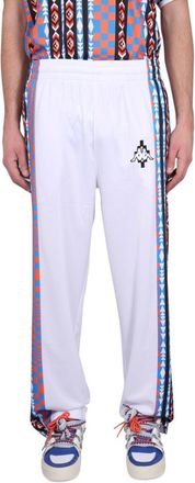 Marcelo Burlon Jogging Pants With High Neck And Zipper Closure