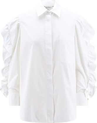 Max Mara Shirts White - female - Max Mara - Shirts - White - S - Blouses & Shirts