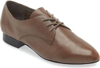 Chocolat Blu Emil Derby in Grey Leather at Nordstrom, Size 7.5