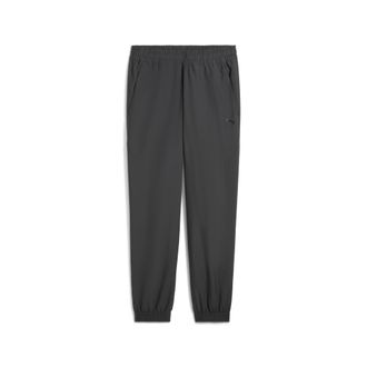 Puma Trainingshose PUMA TECH WOVEN PANTS CL, Herren, Gr. XXL, N-Gr, grau (dusky gray), Obermaterial: 100% Polyester, unifarben, regular fit normal, Hosen T