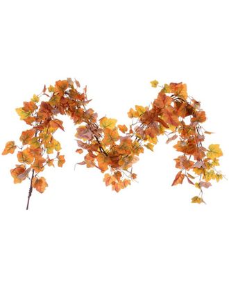 Vickerman 5Ft Fall Artificial Leaf Garland