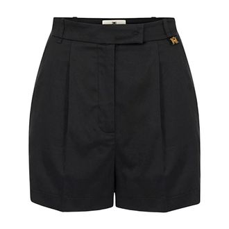 Elisabetta Franchi Shorts - female - Elisabetta Franchi - Casual Shorts - Black - XL - Shorts