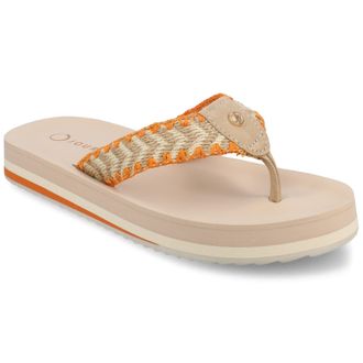 Journee Collection Women & apos;s Eloddie Flip Flop Beach Sandals