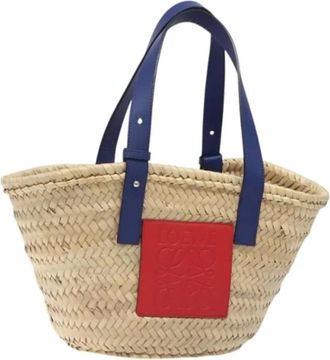 Loewe Pre-owned Fabric handbags - Dames - Vintage Handtas - Beige - ONE Size - Leer - Vintage