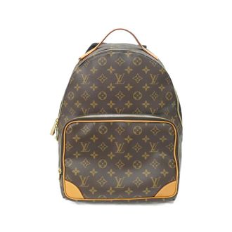 Louis Vuitton Marron Coated Canvas Backpack (Pre-Owned)