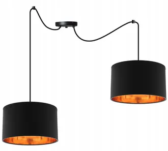 OEM L&aacute;mpara Colgante Ara&ntilde;a Centro Dorado Led