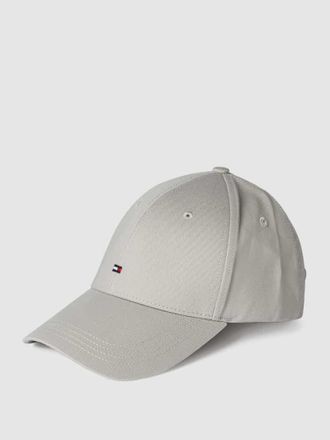 Tommy Hilfiger Cap mit Label-Stitching in Hellgrau, Größe OS