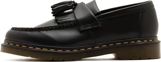 Dr. Martens Adrian Smooth Leather Tassel Loafers - Dames - Loafers - Zwart - 37 EU - Leer - Schoenen