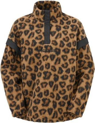 Picture Velora Printed 1/4 Fleece Fleecepullover f&uuml;r Damen | braun