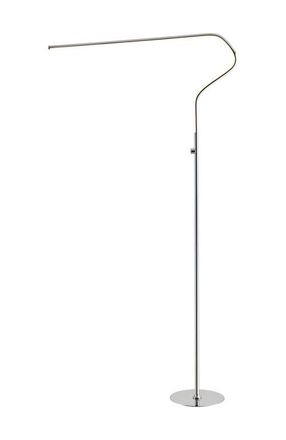 Jonathan Y Designs Julian 65.25 Integrated LED Metal Floor Lamp in Chrome at Nordstrom