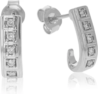 Vir Jewels 1/5 cttw Lab Grown Diamond Dangle Earrings in Sterling Silver With Push Backs For Women