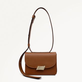 Radley London Toffee Small Flapover Shoulder Bag The Belsize AW25 Radley London