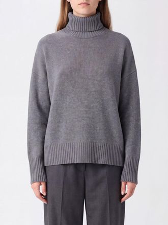 SOEUR Dolcevita in pura lana merino con spalle cadute e bordi a costine
