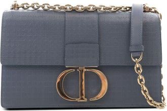 Dior Pre-owned Dior Calfskin Microcannage 30 Montaigne Chain Flap Crossbody Ladies NTIOVLRFPMBVW6Z5