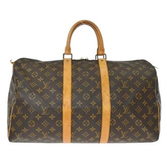 Louis Vuitton Pre-owned Keepall Bag - unisex - Louis Vuitton Vintage - Vintage Weekend Bags - Brown - ONE SIZE - Pre-owned