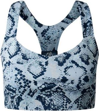 Dare 2B Swift Iii Snake Print Sports Bra in Skyway at Nordstrom, Size X-Small