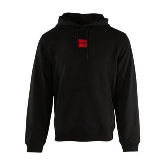 HUGO BOSS Hoodies & sweatvesten, Heren, Zwart, S, Katoen, Daratschi 214 Hoodie