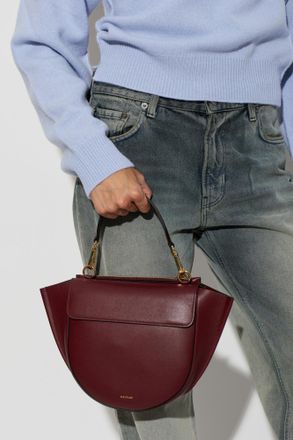 Wandler Hortensia Small Bag, Womens, Burgundy