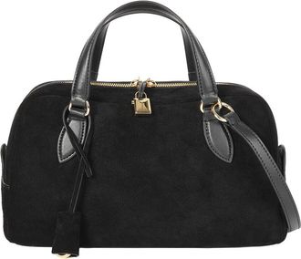 Tiffany & Fred Suede Top Handle Satchel
