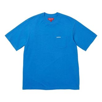 SUPREME SS26 S/S Pocket T-Shirt Blue SUP-SS26-141-BLU