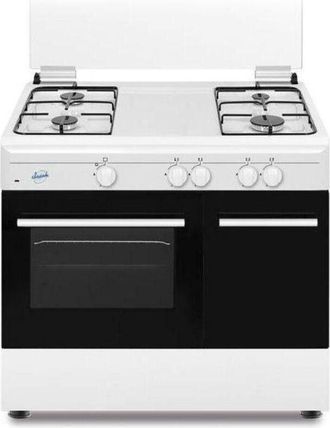 Ducati SD490GW Cucina a Gas Forno a Gas 4 Fuochi Capacita 59 Litri 90x60 cm Bianco