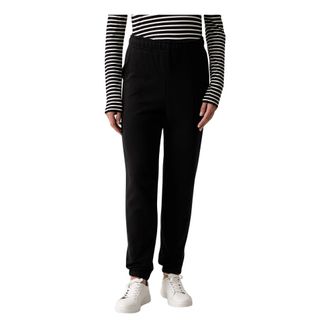 Lacoste Fleece Trainingsbroeken - Dames - Sweatpants - Zwart - S - Katoen - Broeken
