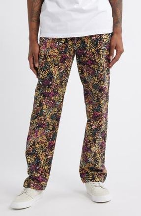 Icecream Azalea Floral Corduroy Pants in Sand Dollar at Nordstrom Rack, Size Small