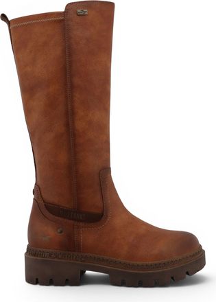 Mustang Womens Cognac Brown Knee High Chunky Long Winter Boots - M0062001