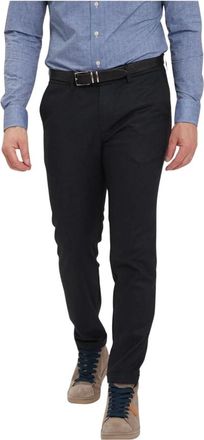 Re-hash Insectenprint Broek - Heren - Slim Fit Broeken - Blauw - W35 - Broeken