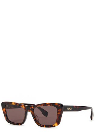 Fendi Cat-eye Sunglasses - Black - One Size