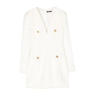 Balmain Mujer, Vestidos, Blanco, Talla: XS