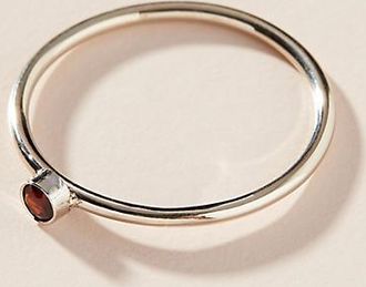 Maya Brenner Designs 14K White Gold Birthstone Ring