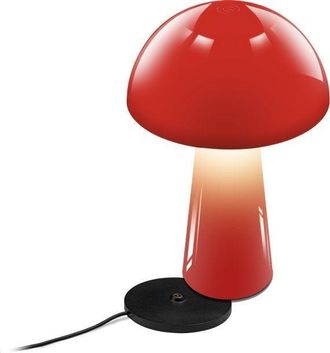 Century Coco L&aacute;mpara De Mesa Led Roja Dise&ntilde;o Moderno