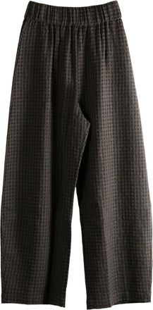 Cortana Broek met jacquard - Bruin