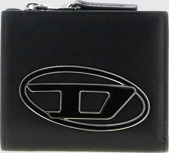 Diesel Portafoglio 1DR Bi-Fold in pelle Oval D Diesel