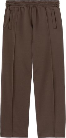 Palm Angels Pantaloni sportivi con stampa - Marrone