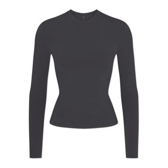 SKIMS Skims, Dames, Tops, Zwart, Maat: XL Polyamide