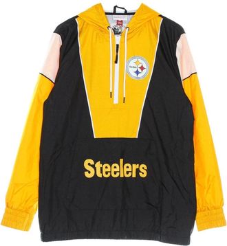 Mitchell & Ness Pittsburgh Steelers Windbreaker Hoodie Jas - Heren - Fitness - Veelkleurig - M - Polyester - Fitness