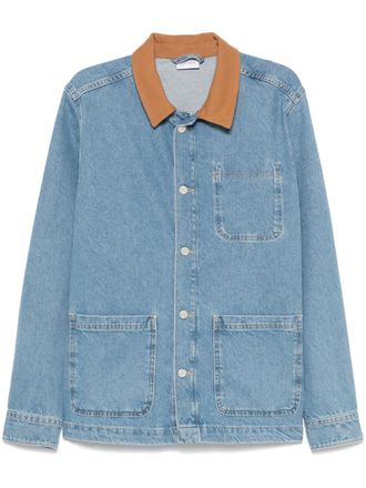 Les Deux Layton shirtjack - Blauw