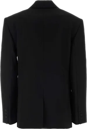 Isabel Marant Womens Khera Blazer Black Wool Blazers
