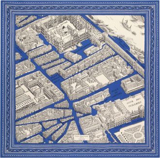 Inou&iuml; Editions Square 100X100 Cm Louvre Scarf