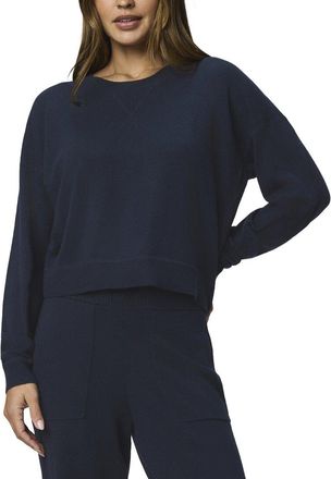 Splendid Phoebe Crewneck Silk-Blend Sweater