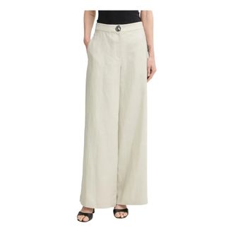 A|X Armani Exchange Dames, Broeken, Groen, Maat: S Linnen