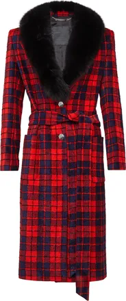 Philipp Plein Coat Long Space Plein