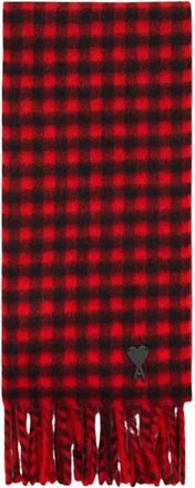 Ami Winter Scarves - unisex - Wintersjaals - Rood - ONE Size - Accessoires