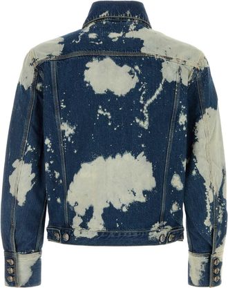 Vivienne Westwood Mens Denim Jacket Blue Exterior: Cotton Giacche E Gilet