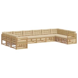 vidaXL Juegos De Sof&aacute;s 10 Uds. Vidaxl