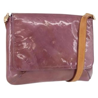 Louis Vuitton Pre-owned Vintage Schoudertas - Dames - Pre-owned - Paars - Maat: ONE Size Leer